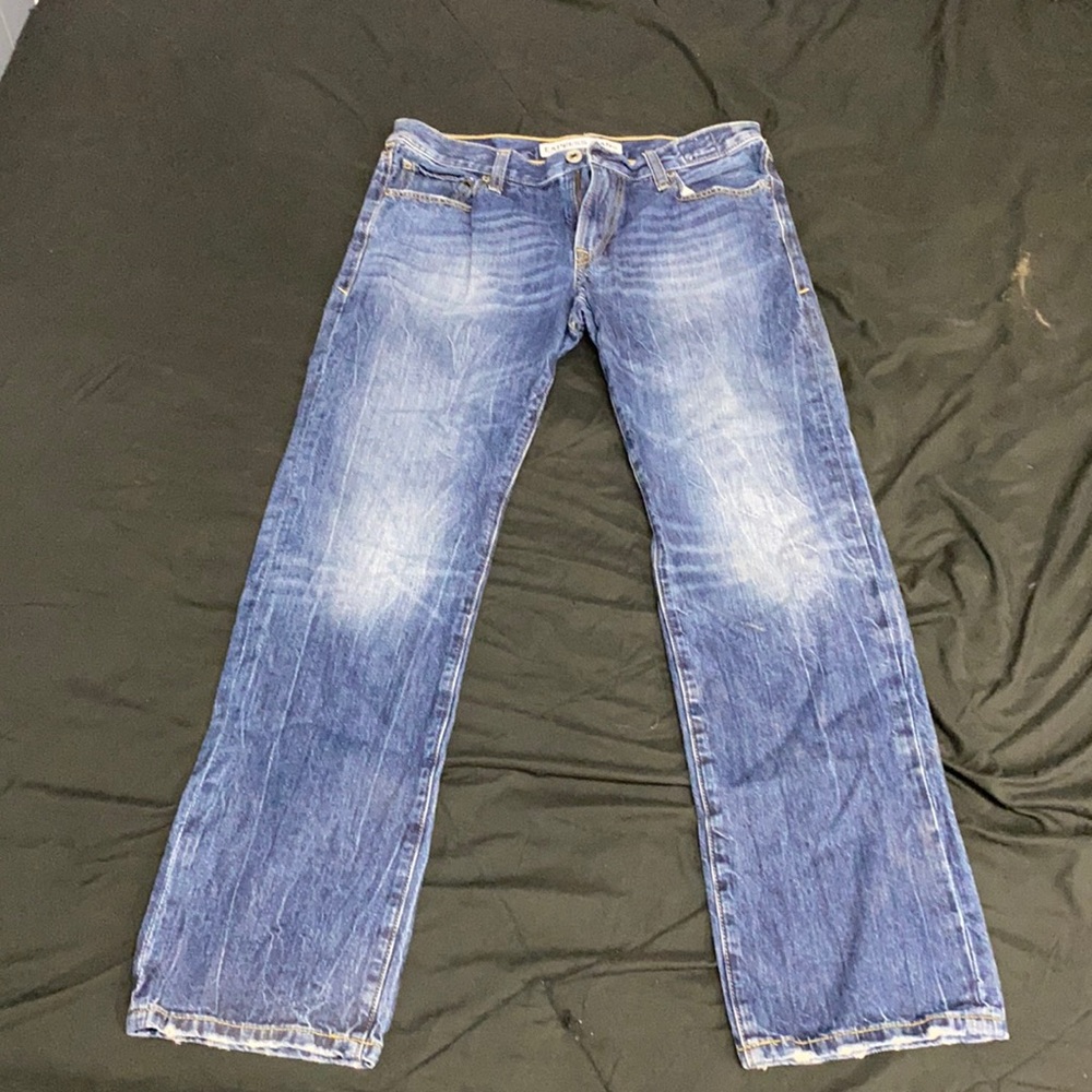 Express Jeans - well worn - straight slim 32 x 32